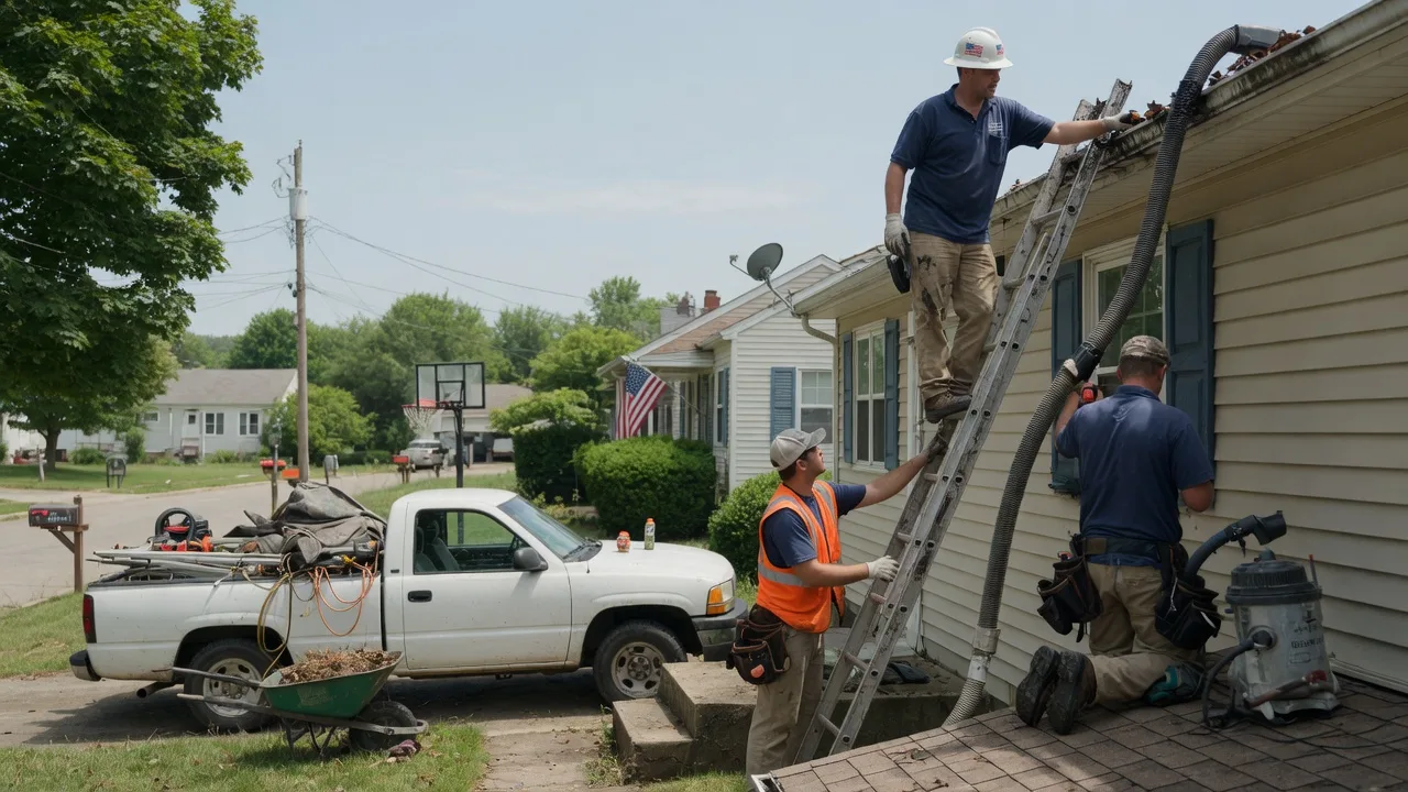 Gutter Installation in Newhebron, MS near me